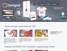 Tablet Screenshot of bellgraf.pl